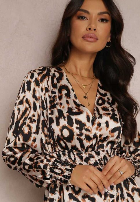 Rochie  Born2be print animal leopard