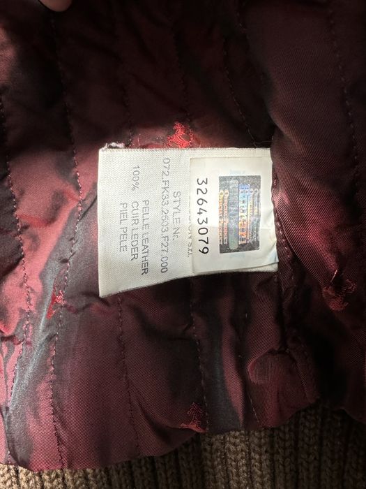 Jacheta piele matlasata marca Ferrari+ prosop Ferrari