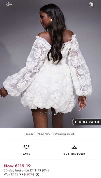 ASOS Luxe оригинални нови рокли
