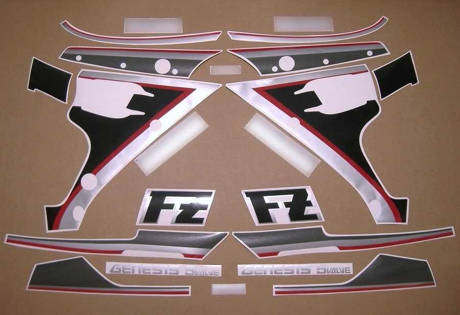 Стикери Yamaha FZR 600 / FZ 750 лепенки Ямаха фзр фз 1988-1994