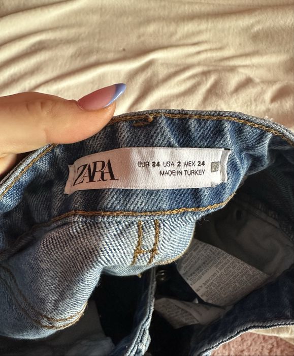 Дънки Zara /накъсани/, размер 34
