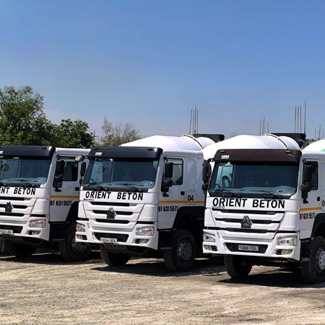 Tayyor beton maxsuloti M-100 dan M-400 gacha