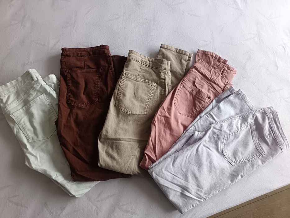 Дамски дънки, различни цветове