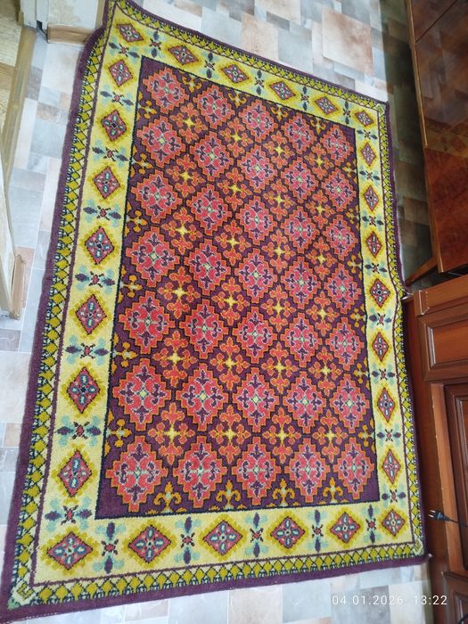 Ковёр полушерстяной  ссср 2/1.37