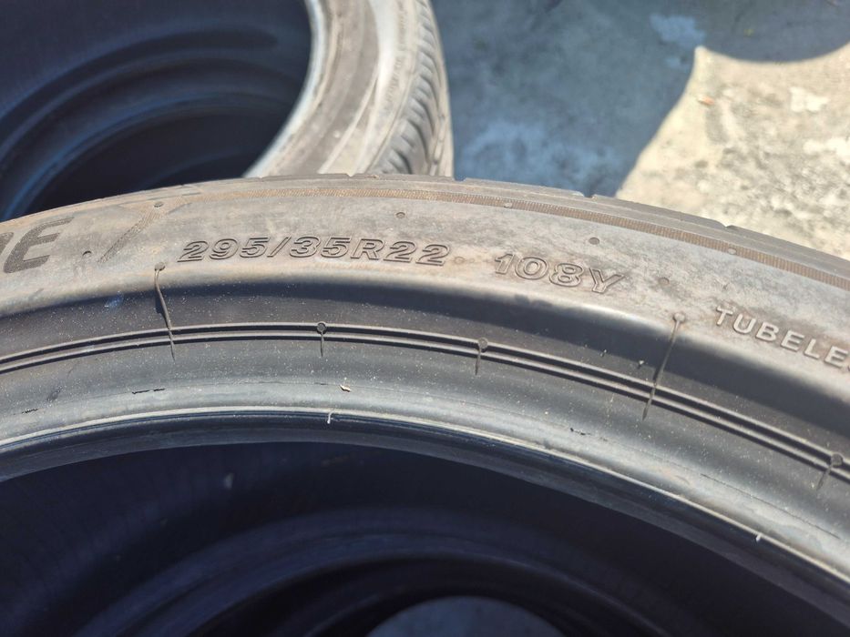 4 Anvelope de VARA - 255/40/22 - 295/35/22 - Bridgestone Potenza SPORT - CA UNELE NOI - DOT 2024 !