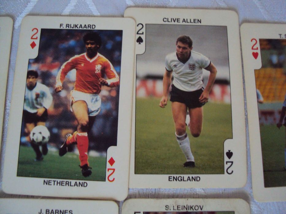 Карти от дъвки футболисти "Евро 88"
