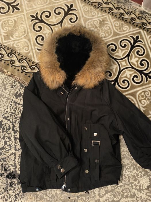 Парка мех натуральгый