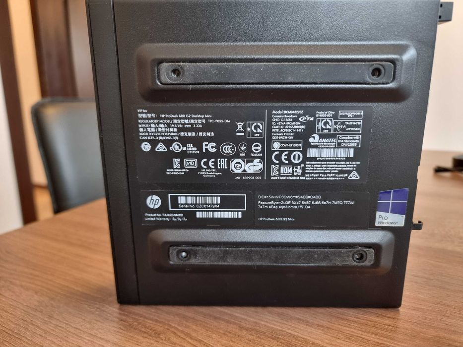 HP ProDesk 600 G2 Mini PC - Мини настолен компютър 31 броя