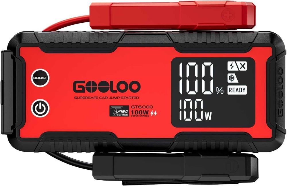 GOOLOO GT6000 – мощен портативен jump starter + powerbank