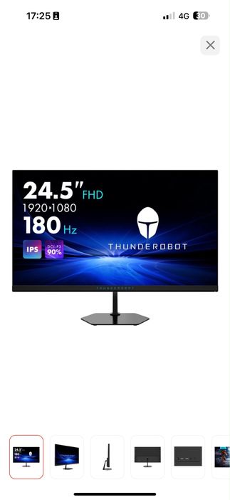 24.5" ThundeRobot LF25F180 черный