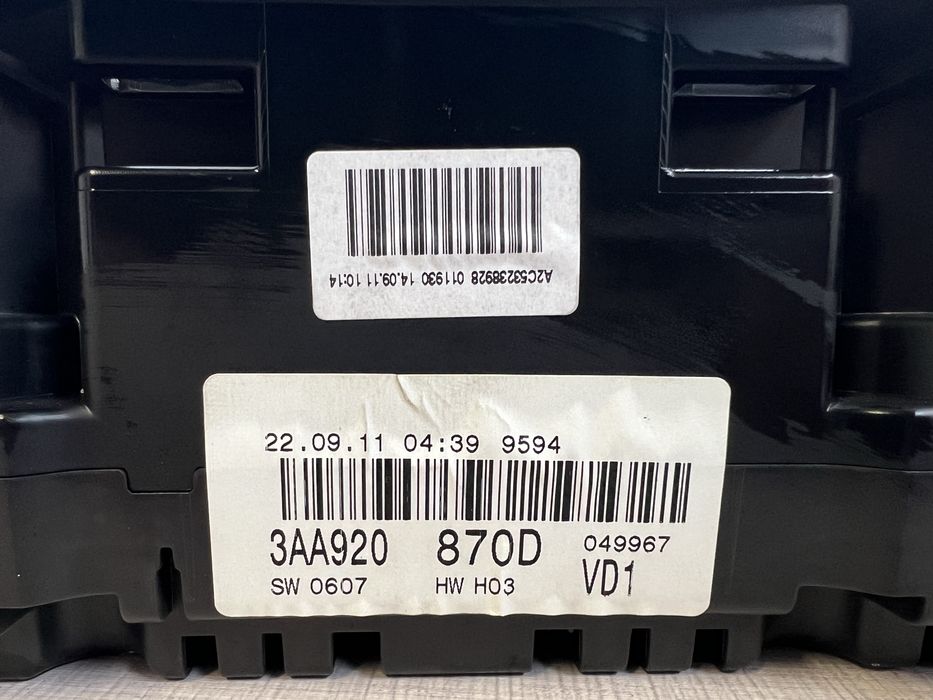 Километраж VW Passat B7