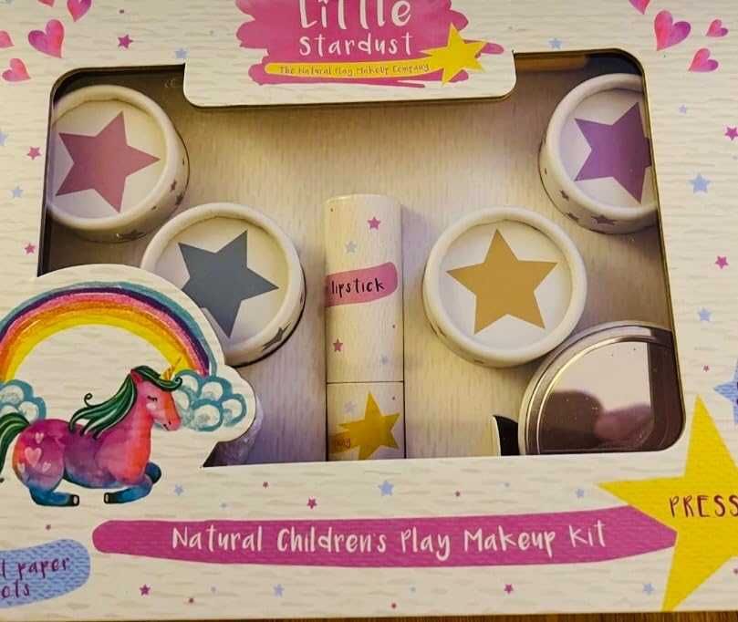 Натурален комплект детски гримове, нетоксичен, безопасни формули
