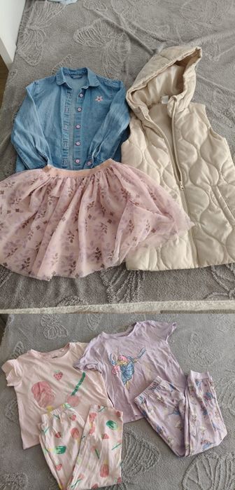 Vând haine fetița , primăvară /vara , mărimea  116-122