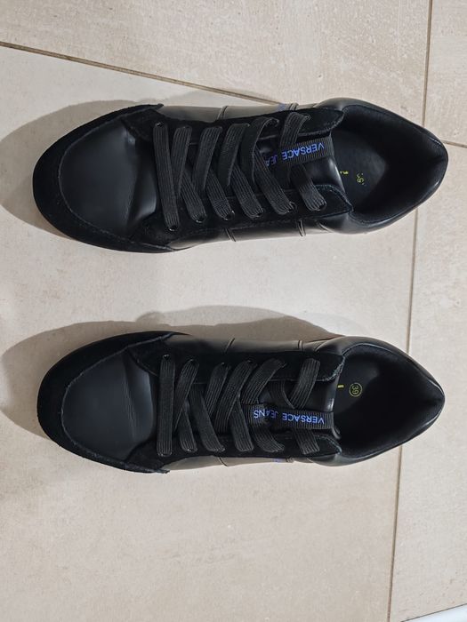 Adidași Versace Jeans Couture negri, mărimea 39 – eleganți și comozi