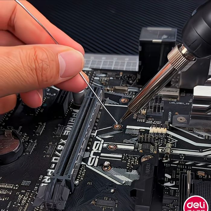 Паяльник для радиотехнических работ.