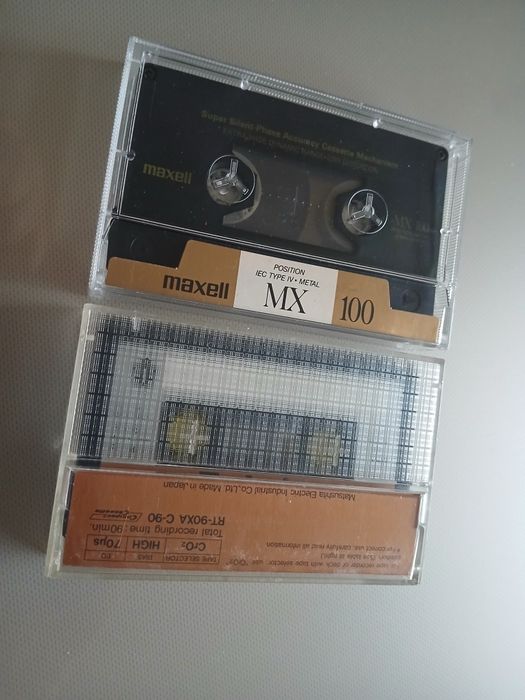 Lot de casete audio Metal și Chromdioxid