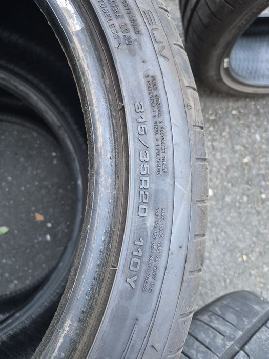 Vand set anvelope 275 40 R20 si 315 35 R20 Dunlop Sport Maxx