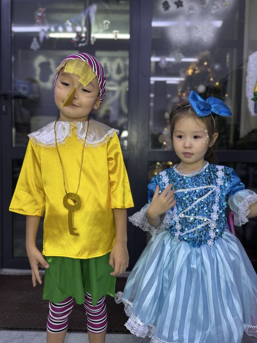 Буратино и Мальвина