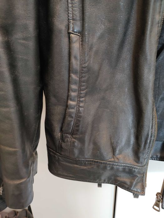 яке от естествена кожа