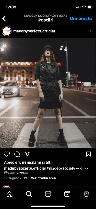 Rochie Vagabond Made by society purtata o singura data