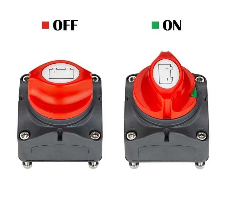 Ключ маса, превключвател, изолатор, 12–48V, 275A
