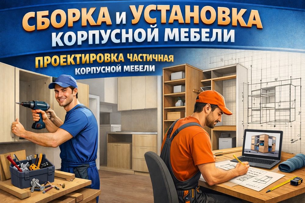 Сборка корпусной мебели