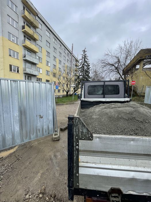 Бетон, замазка, пясък, чакъл - транспорт и доставка