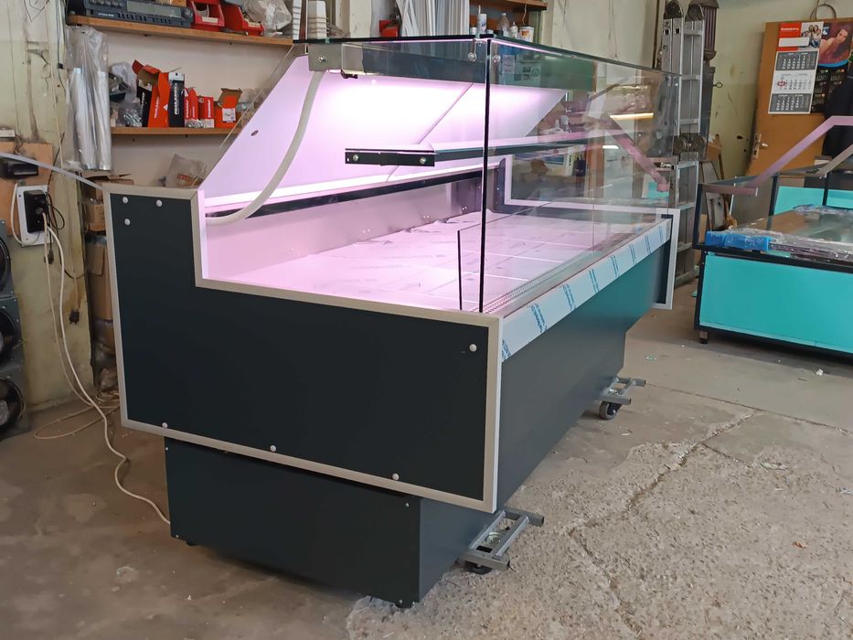 Месарски хоризонтални хладилни витрини - по поръчка