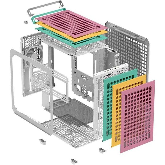 Cooler Master Qube 500 Flatpack Macaron Edition