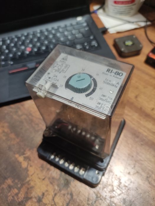 Ново токово реле RI-80 MERA REFA (Полша) – за електрозащита
​Описание: