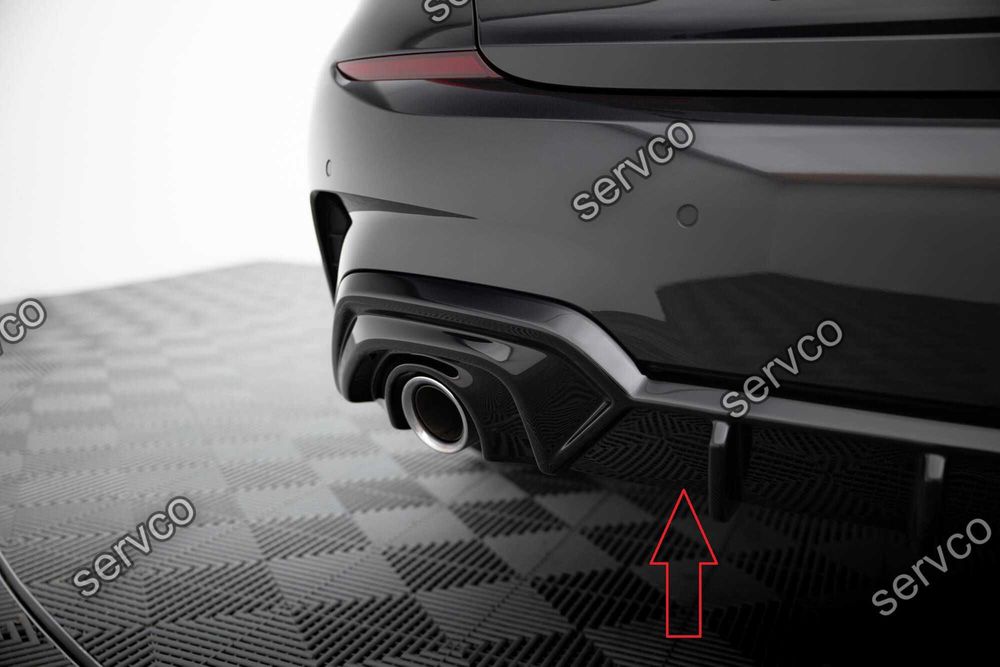 Prelungire difuzor bara spate compatibil cu Bmw Seria 3 M-Pack G20 / G21 2018-2022 v24 - Maxton Design