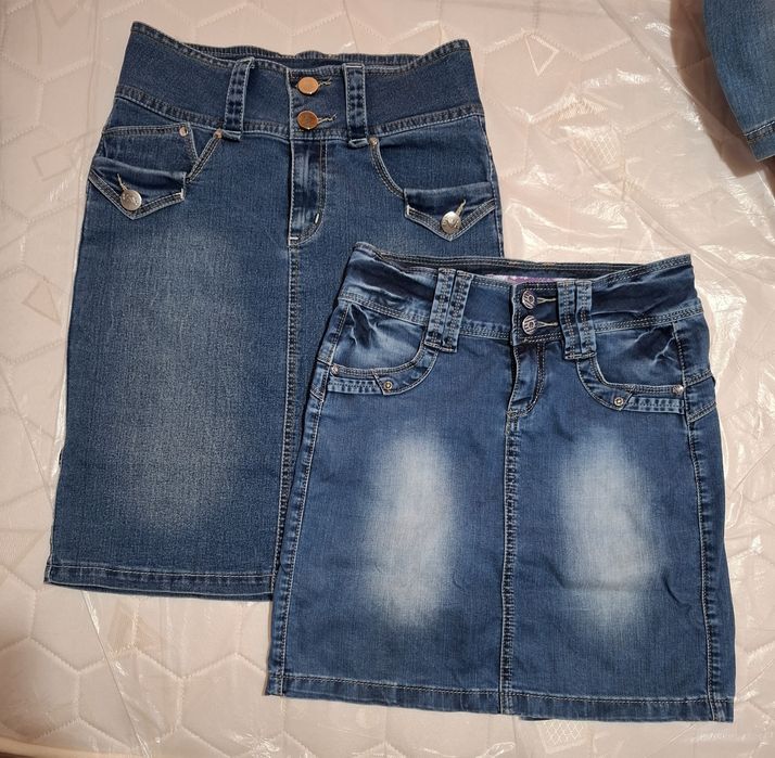 Новые! Юбки джинсовые