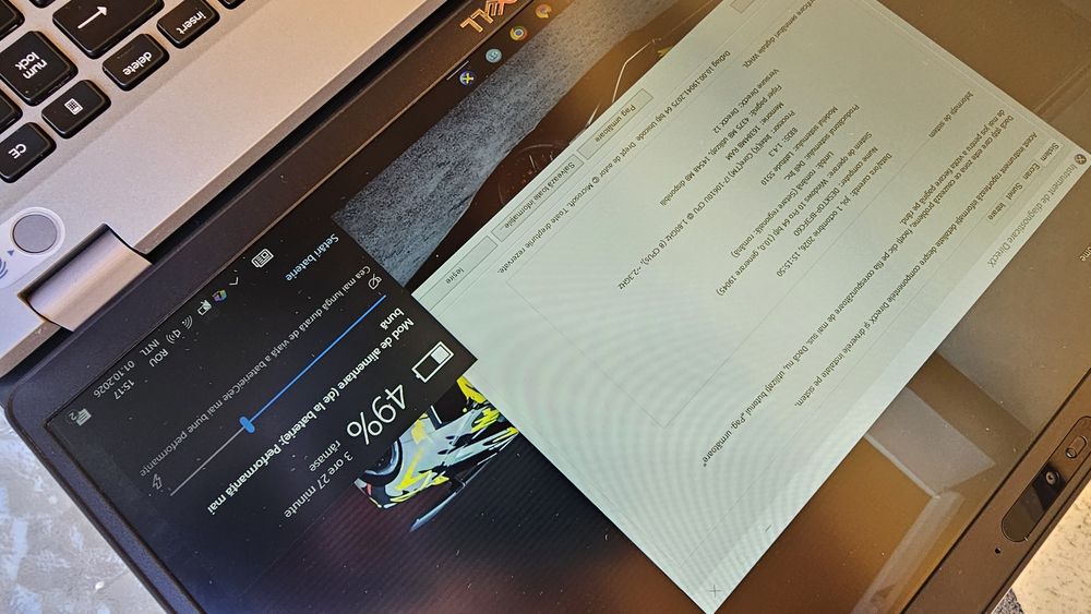 DELL Pro 5510 i7 Gen10, RAM 16Gb, SSD 500gb ,16inch IPS, baterie noua, taste LED