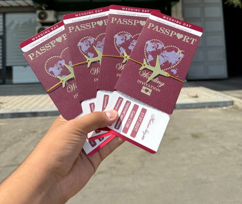 Пригласительные, Taklifnomalar, Таклифномалар