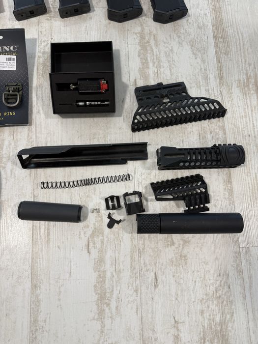 Реплика Airsoft  E&L  AK104 PMC - Platinium Edition