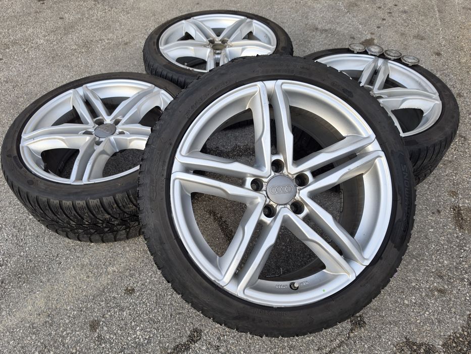 5х112/18 с гуми Ауди Мерцедес Шкода Фолксваген Сеат 5x112/18 Mercedes Audi VW Skoda