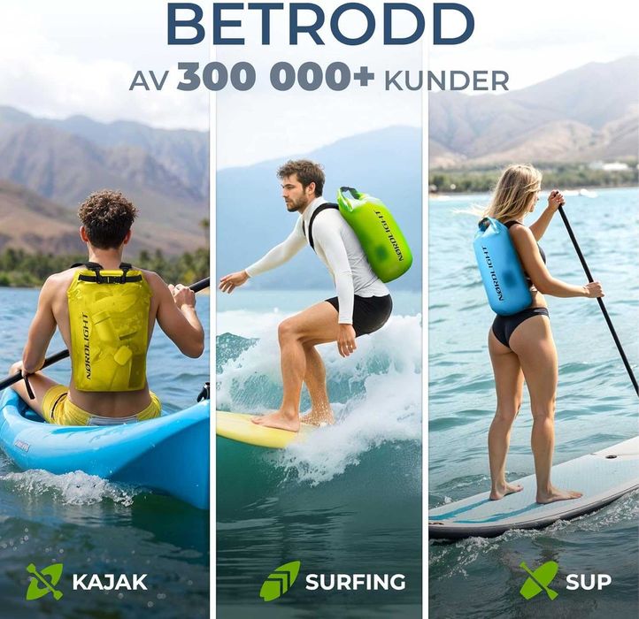 Nordlight Dry Bag и водоустойчива чанта