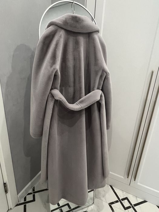 Шуба эко мех с шерстяным подкладом