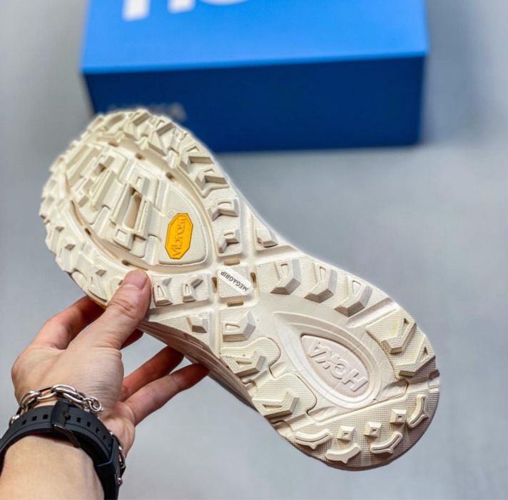 Нови мъжки маратонки Hoka One One Mafate Three2 Eggnog Shifting Sand