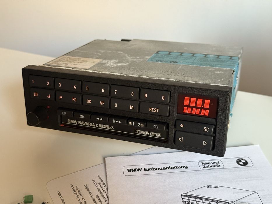 Radio casetofon BMW Bavaria C Business cu bluetooth | E30 E34 E31 E36 E32