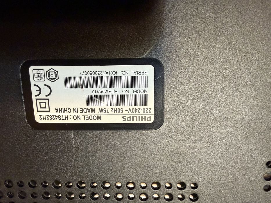 Receiver Philips HTS4282/12 + subwooofer Philips HTS7200/12