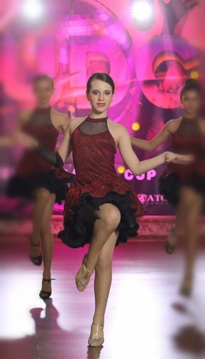 Rochie dans sportiv latino 12-15 ani