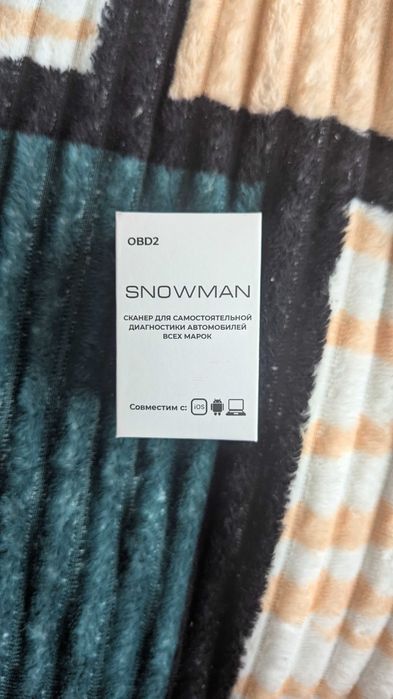 SNOWMAN OBD2 ELM327 автосканер