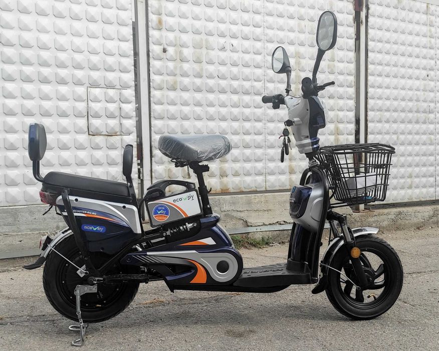 Електрически скутер EcoWay модел JML 350 W мотор син