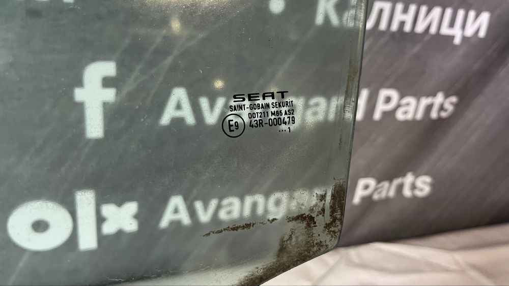 Предно ляво стъкло Seat Ibiza 4 (2008-2017)