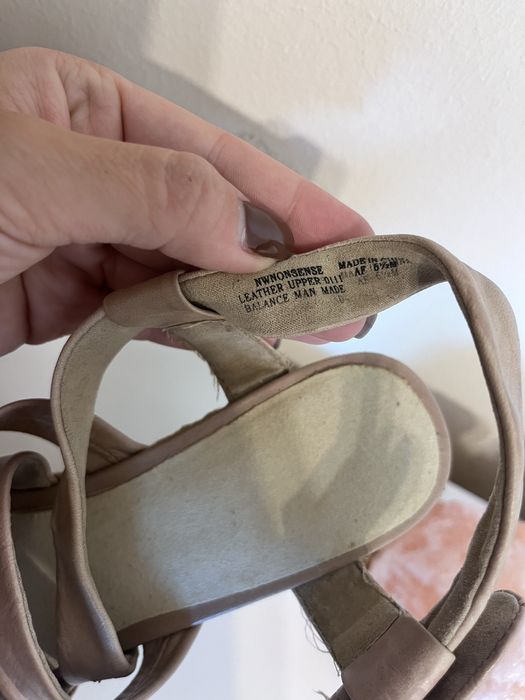 Sandale de piele Nine West