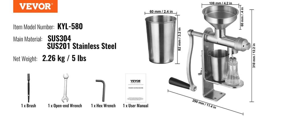 Ръчна преса за олио,масло