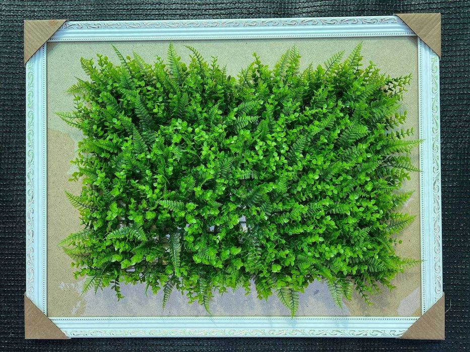 Зелёная декоративная стена - Озеленение кафе / офиса