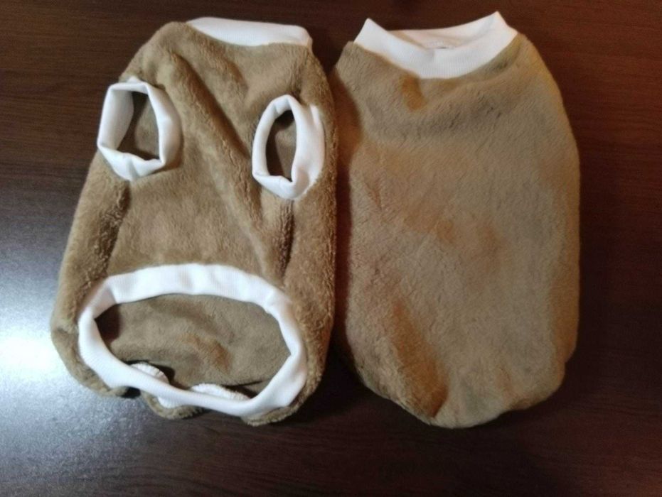 Блузки за кученца.Меки и топли за зимата