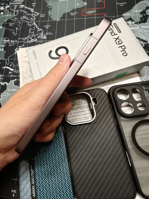 OPPO Find X9 Pro 16/512GB – 3 г. гаранция Yettel + 3 калъфа
